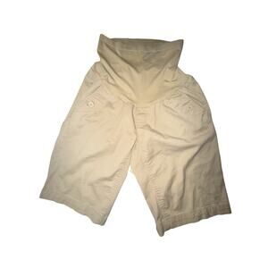 Pea In A Pod Maternity Khaki Shorts Sz S